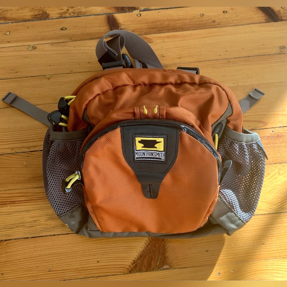 🍬3/20🍬Vintage Sport bananes Montainsmith bag orange rust